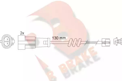 Контакт R BRAKE 610469RB